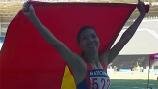 Vũ Thị Hương giành HCV ở nội dung chạy 100m nữ